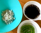 塩昆布・もち麦・枝豆・ひじきの混ぜご飯作り方1写真