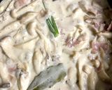 旨味たっぷりキノコとベーコンのクリーム煮作り方5写真