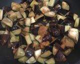 茄子の梅かつお炒め作り方4写真