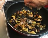 茄子の梅かつお炒め作り方6写真