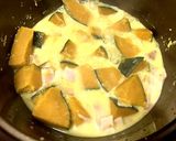 ＊かぼちゃのミルク煮＊豆乳ver.作り方5写真