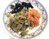 なとり 茎わかめと梅干しで手抜きおつまみ作り方1写真