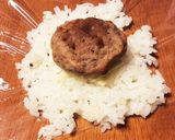 冷凍ハンバーグで♪ボリューム満点おにぎり作り方2写真