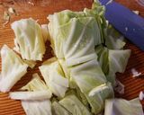 ♪ササミとキャベツの豆乳スープ♪作り方2写真