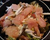 ♪ササミとキャベツの豆乳スープ♪作り方5写真