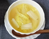 あさりの出汁を使った白菜のスープ♡作り方4写真
