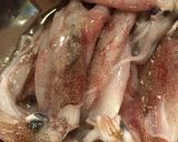 小ヤリイカ柚味噌ネギ作り方1写真
