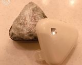 粉末緑茶で、梅茶漬け風、梅おにぎり作り方3写真