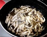 けいこ出汁のあんかけ豆腐きのこ作り方2写真