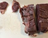 鉄分☆豚ハツのシンプル焼き作り方1写真