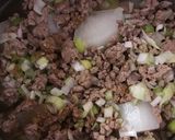 ●ひき肉と大根と長ネギの煮物●作り方7写真