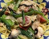 お野菜たっぷり♪やさしい豆乳パスタ作り方6写真