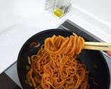 簡単パスタ弁当☆食べやすいスパゲティ作り方3写真