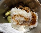 納豆とさつま芋のまぜご飯作り方3写真