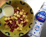 レンチン簡単♪サツマイモのカルピス煮作り方5写真