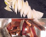酒好悶絶!ソフトニシンと長ネギの味噌和え作り方1写真