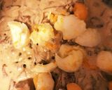 やきとり缶と舞茸のめんつゆバターパスタ作り方3写真