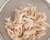 鶏ささみの梅肉和え作り方6写真