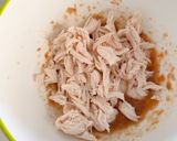 鶏ささみの梅肉和え作り方7写真