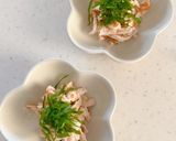 鶏ささみの梅肉和え作り方8写真