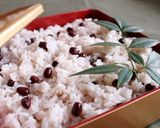 レンジで簡単おいしい！もちもち3合お赤飯作り方7写真