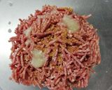 肉々しい食べ応えありハンバーグ作り方2写真