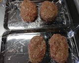 肉々しい食べ応えありハンバーグ作り方4写真