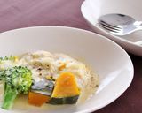 レンジで！鶏むね肉とかぼちゃのクリーム煮作り方7写真