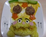 空飛ぶカレーパンマン☆ランチ作り方5写真