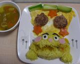 空飛ぶカレーパンマン☆ランチ作り方6写真