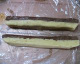 白と黒のチェッカークッキー*作り方7写真