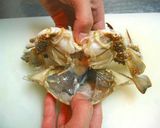 ワタリガニのトマトクリームパスタ作り方1写真