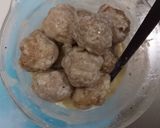 レンジでミートボール②ホワイトソース作り方3写真