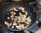 カボス香るさんまと舞茸のパスタ作り方4写真
