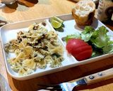 カボス香るさんまと舞茸のパスタ作り方7写真