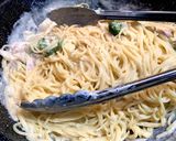 ブロッコリーとベーコンのクリームパスタ作り方10写真