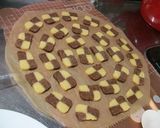 白と黒のチェッカークッキー*作り方10写真