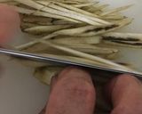 ちくわ入りきんぴらごぼう作り方2写真