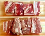 角煮豚バラブロックと大根の牛乳&味噌煮作り方1写真