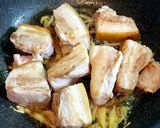 角煮豚バラブロックと大根の牛乳&味噌煮作り方5写真