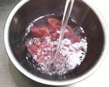 鶏レバーと冷凍卵の醤油漬け作り方2写真