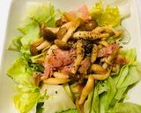 レタスとしめじのサラダ作り方6写真