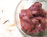鶏レバーと冷凍卵の醤油漬け作り方4写真