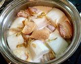 角煮豚バラブロックと大根の牛乳&味噌煮作り方6写真