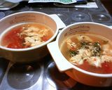 美味ぃ★簡単！トマトと卵の爽やかスープ♪作り方8写真