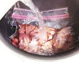 鶏レバーと冷凍卵の醤油漬け作り方13写真