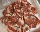 豚肩肉とニラの味わい小鍋作り方1写真