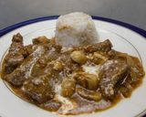 「毎月作る世界の料理」ビーフストロガノフ作り方4写真
