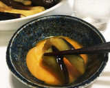茄子だけのちょっぴり中華なすき焼き風作り方7写真