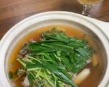 豚肩肉とニラの味わい小鍋作り方5写真